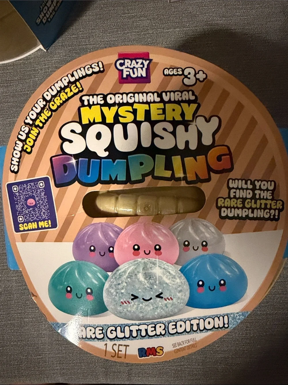 RMS Mystery Squishy Dumpling - Glitter Edition
